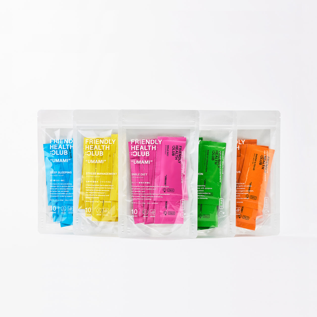 5 FLAVOR SET – FRIENDLY HEALTH CLUB（フレンドリー ヘルス クラブ